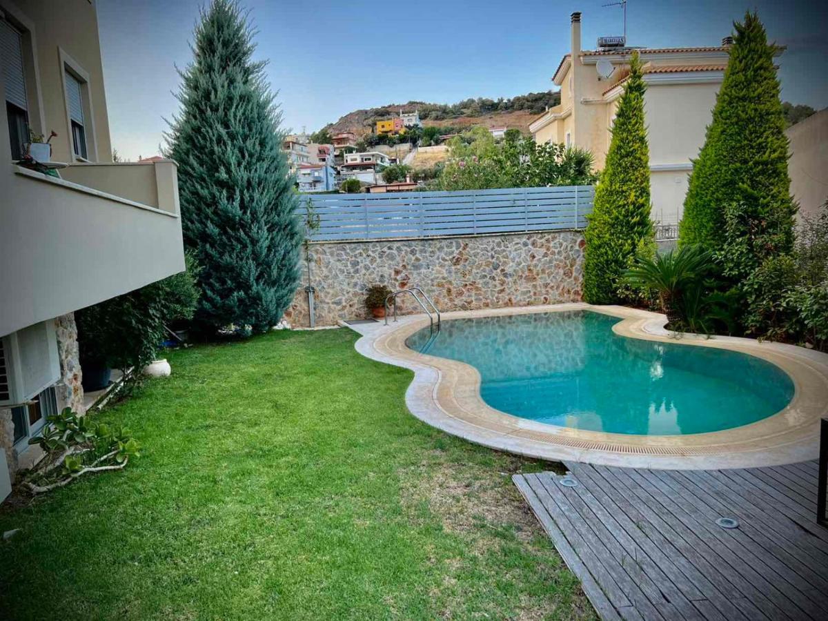 Ένας Ευχάριστος Χώρος Με Πισίνα Villa Pórto Ráfti Exterior photo